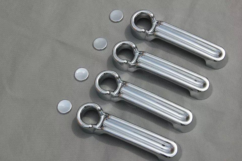 Suitable for JEEP Jeep Wrangler handle shell Wrangler door handle bright cover Wrangler handle plating