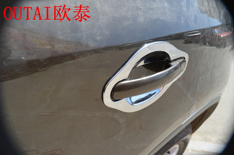 Applicable to 09-17 Volkswagen Tiguan Handles Door Bowl Tiguan Door Bowl Handles Tiguan Decorative Stickers Decorative Modification