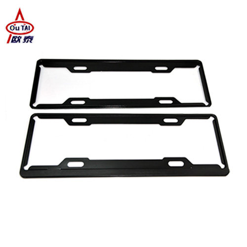 Stainless steel license plate conversion bracket imported license plate bracket base plate car license plate conversion frame new regulations