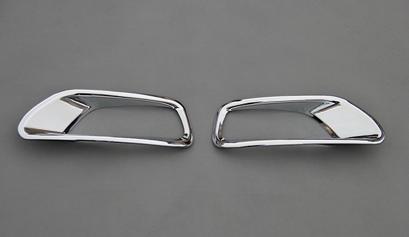 11-15 Guide Headlight Eyebrow Tail Lamp Cover Rear Fog Lamp Cover Front Fog Lamp Ring Bright Strip Decoration Modification