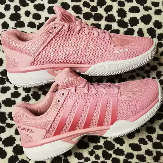 Hypercourt Express American Tennis Shoes with Minor Flaws, Large Size Red Clay Tennis Shoes for Women