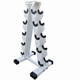 Dumbbell Rack for Home Use, Three-Layer Storage Rack, Small Storage Rack, Dumbbell Stand for Gym Use, Vertical Type