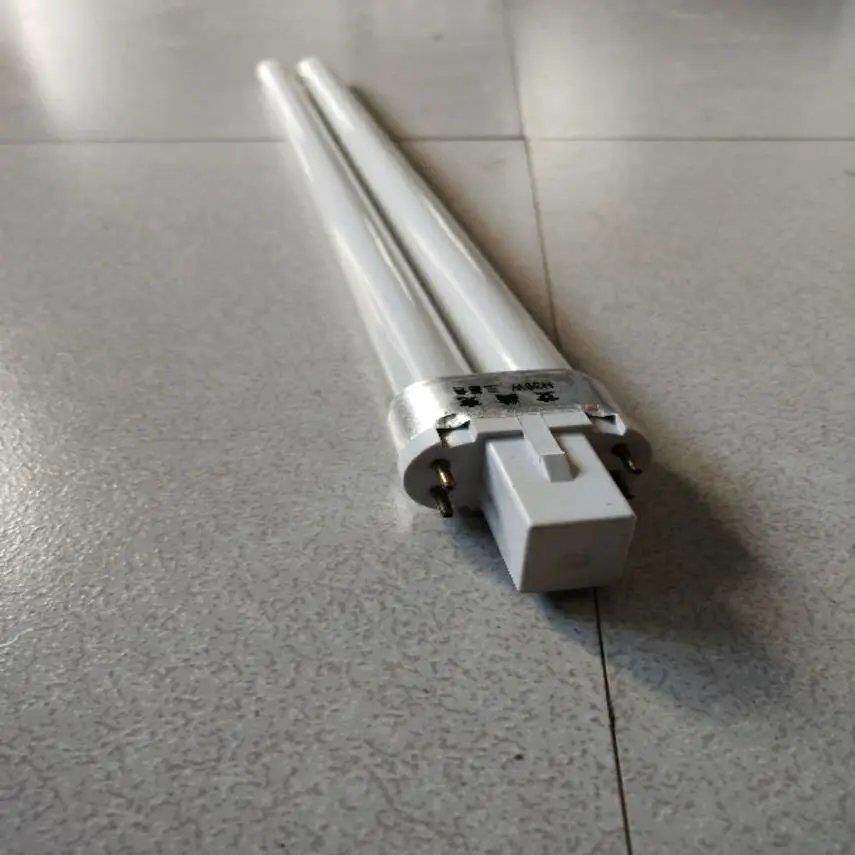 Lamp tube H tube ceiling light glass energy-saving light source 36W three-color square 4-pin highlight light waterproof explosion-proof long light