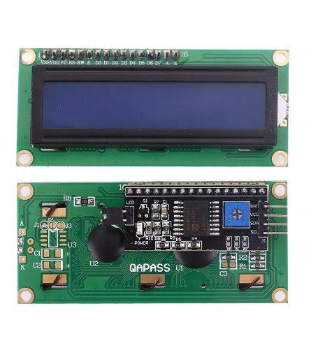 LCD1602 swivel plate module IIC I2C connector LCD1602 screen patch board (screen welding)