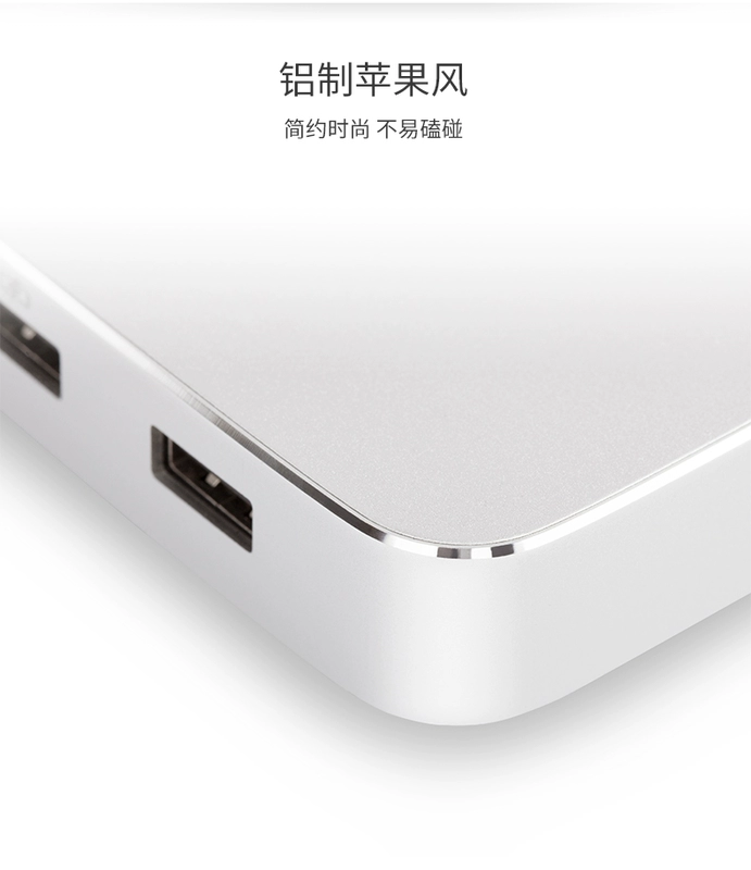 Moshi Moss Bộ chuyển đổi cáp mở rộng USB-C Thiết bị kết nối Type-c MAC Phụ kiện máy tính xách tay Apple Cổng mạng Gigabit Cổng kết nối TV HDMI - USB Aaccessories