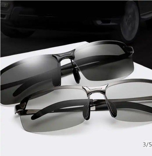 High-definition filter men's sunglasses color-changing polarized glasses driving mirror upgraded version spring legs Fengchi Life Museum