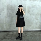 Платье, костюм, юбка в складку