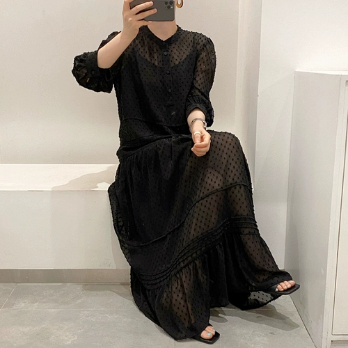 Лонгслив, розовая осенняя длинная юбка, в корейском стиле, 2025 года