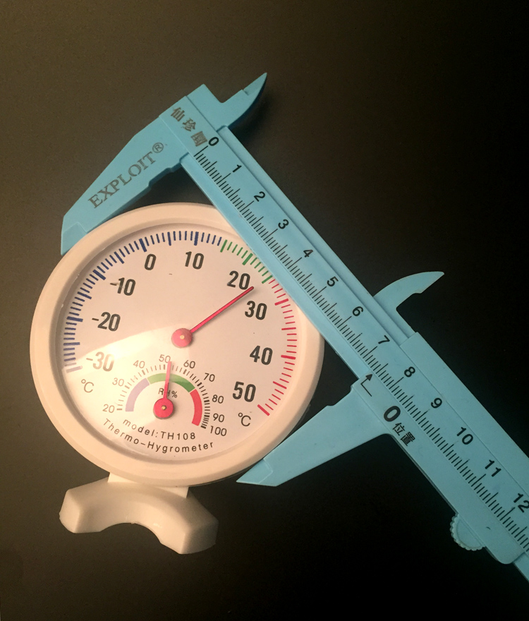 Horticultural Supplies Thermometer Hygrometer Temperature Gauge Dry Wet Induction Thermometer Smoggy Raising box available Sultry Specialists