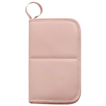 Makeup brush bag vertical tattoo tool pen eyebrow pencil storage bag foldable brush collection portable travel essential artifact