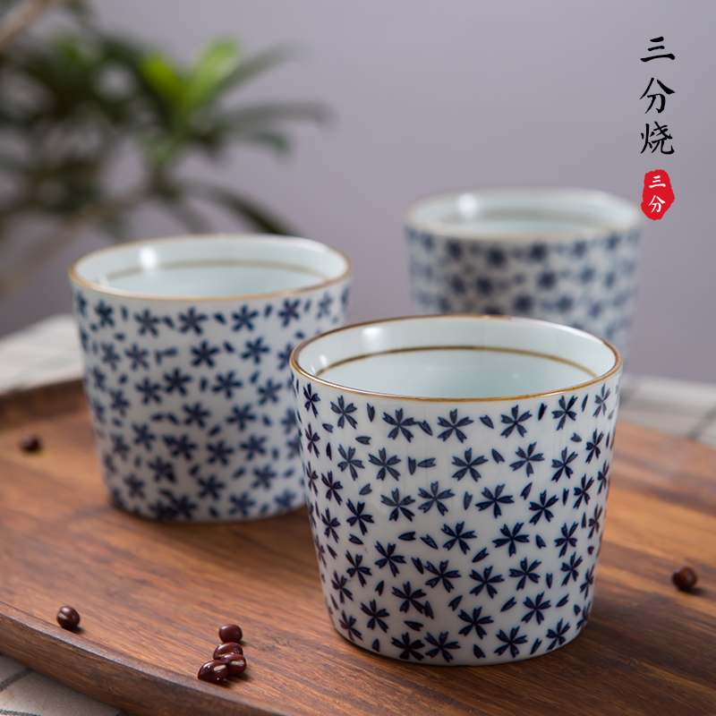 Three ceramic Japanese teapot single pot pot of tea set household and wind girder are little teapot teacup tea kettle