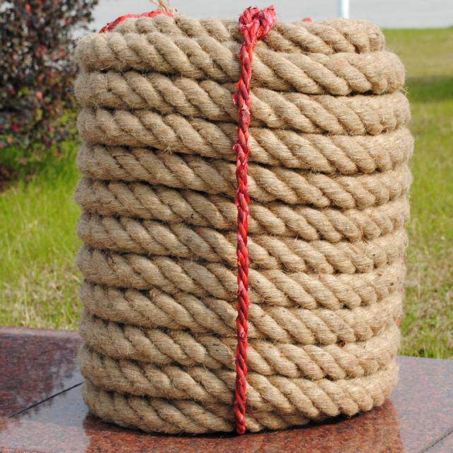 Coarse Hemp Rope Rope Fine Hemp Rope Abrasion Resistant Binding Rope Hemp Rope Adornment Handwoven Hemp Rope Hose Rope Tubal Rope