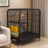 Маленький двойной слой жирный жирник (62*44*67) черный