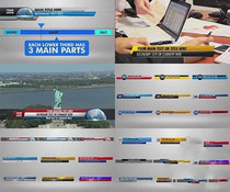 With Alpha Channel NewsMan Name Caption Bar pr edius MOV caption Bar video material AE material library