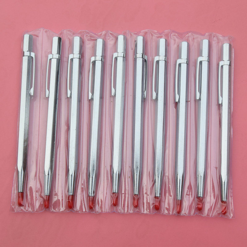 Canoeing type Alloy Steel Pen Type Scratcher steel needle Tungsten Steel Alloy Head Scratcher with needle double head scribe