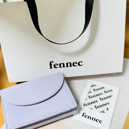 New Korean Niche Fennec Wallet 70% off Cute Coin Purse Cowhide Cash Card Bank Card Id Holder