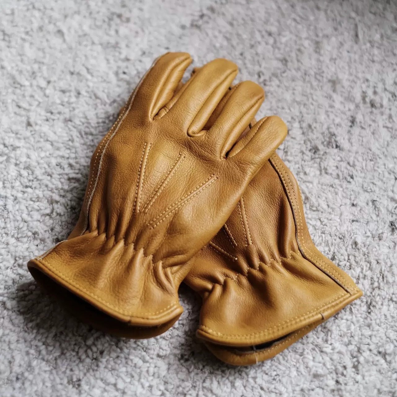 Ретро кожаные дорожные перчатки ручной работы для скалозалания