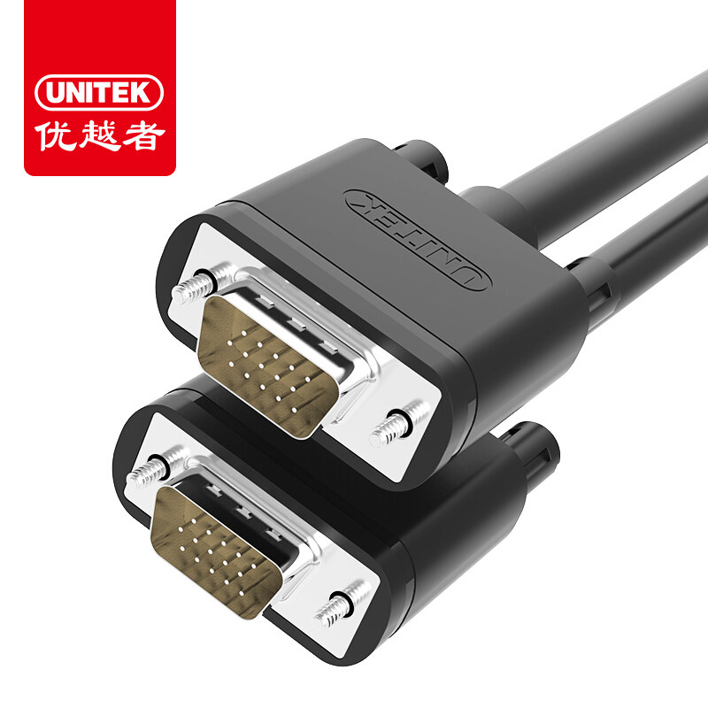 Superior (UNITEK) VGA cable computer monitor cable projector 3 6 video 1 5m-30m