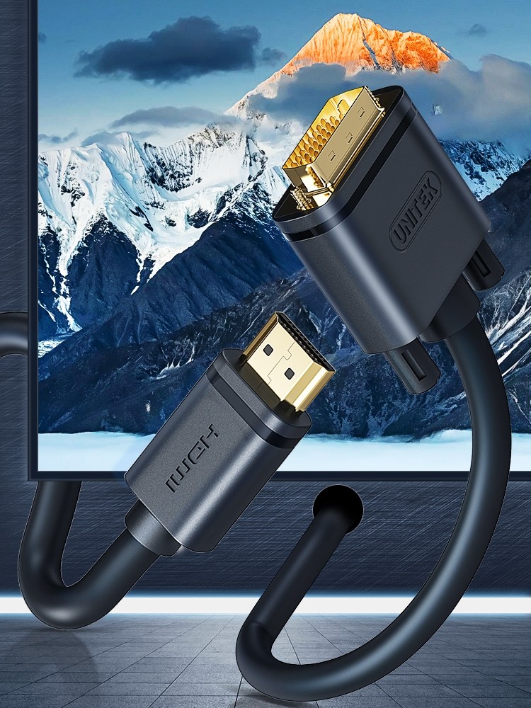 Superior (UNITEK) HDMI to DVI Digital HD bidirectional conversion connecting line 1 m -20 m-Taobao