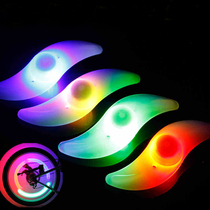 Bicycle night riding hot wheel light balance children car colorful decorative light flashing spoke Light Mountain bike tire light