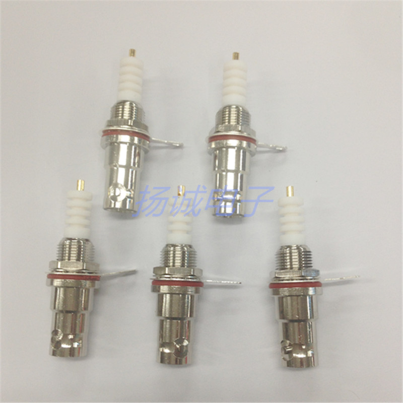 Factory direct high voltage BNC Q9 socket MHV SHV resistant high pressure 5000 volt BNC high frequency coaxial connector