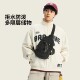 Li Ning BADFIVE Reflective Water-Repellent Chest Bag 2026 New Shoulder Backpack Sports Bag ABDW019