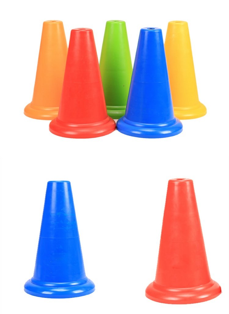 Nai Li 38cm logo xô bóng đá bóng rổ đào tạo logo xô chướng ngại vật đánh dấu xi lanh đào tạo hình nón - Bóng đá 	tất bóng đá dệt kim	