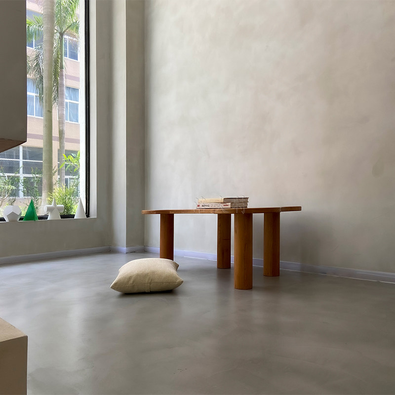 Floor paint micro cement floor paint transformation self-leveling cement household epoxy resin floor paint anti-slip and wear-resistant