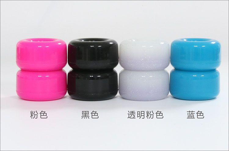 Bốn bánh ván trượt đôi rocker chuyên nghiệp hành động cứng bánh xe 95A chải đường phố bánh xe mang mang chân sốc - Trượt băng / Trượt / Thể thao mạo hiểm giày patin 3 bánh