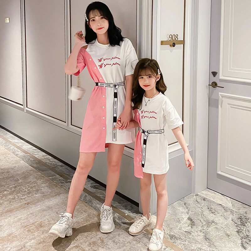 Next Fairy girl foreign dress 2022 Summer new children's tennis red princess nepotism long dresses female dress