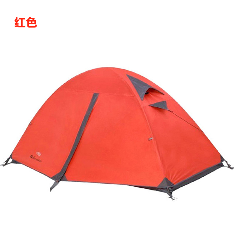 Camping Tent Single Cold Mountain 1AIR Outdoor Camping thickness anti - rain double aluminum rod light ride UL camping