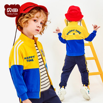 Betian 2021 new boys spring coat foreign boy baby spring autumn baseball jacket children tide