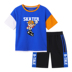 Thể thao Kit 2020 New Boy bé mùa hè ngắn tay mùa hè ăn mặc trai Hip-Hop Thể thao Casual Wear Bayda trẻ em. 