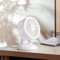Manfood Slow Language Japan Yoshida Xiang Air Circulating Fan Silent Electric Fan Desktop Home Shake Head Remote Control Small Fan