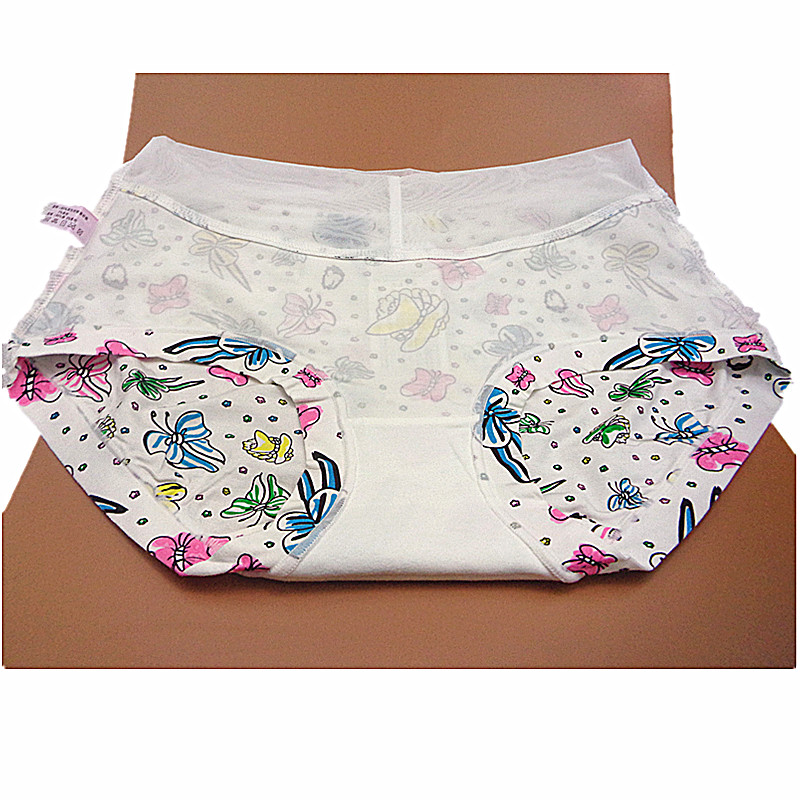 Đồ lót nữ chính hãng Caiti in hình eo cotton 30981 Cô gái dễ thương kiểu cotton thanh niên tam giác phẳng chân mới quần lot nam