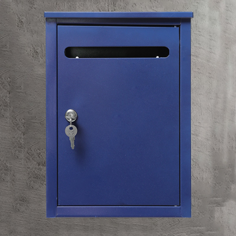 Outdoor mounted postal mail box Reportbox Complaint box contains a wall iron box can be customized