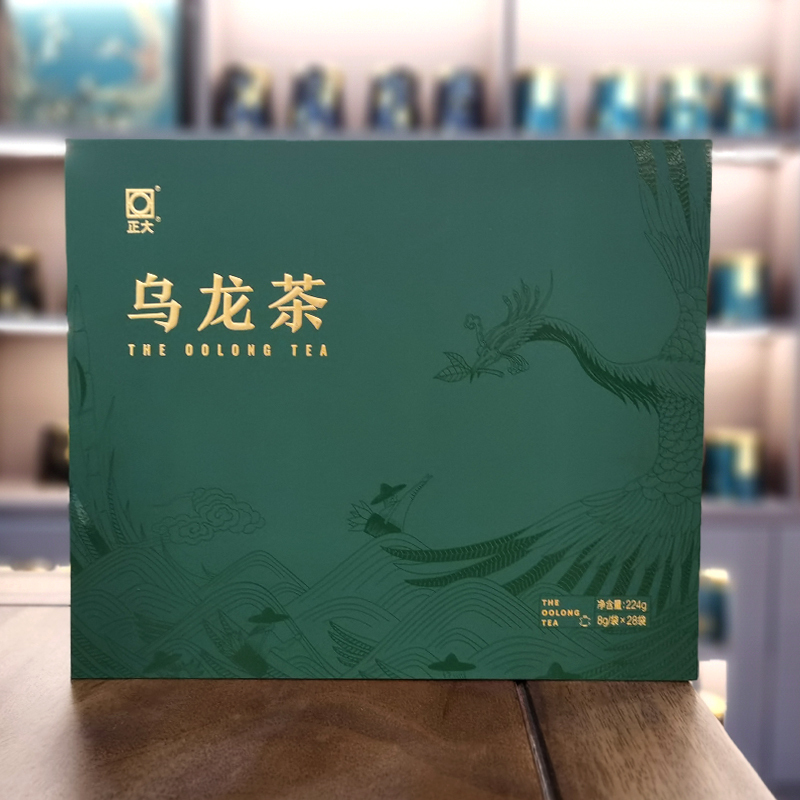 Zhengda Mingcha High Mountain Premium High Mountain Fragrant Oolong Tea Gift Box Tea 224g