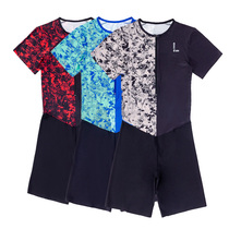 Sponsored provincial team tights shorts one-piece sprint hurdles professional competition training equipment Diamond track and field suit men