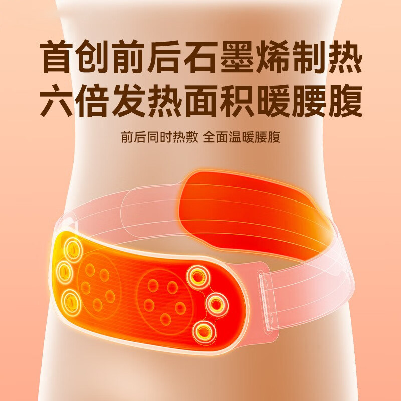 Supports Harmonyos Smart Connection, Warm Palace Belt, Menstrual Pain Relief Device, Relieves Dysmenorrhea, Keeps Warm, Gift for Women, Hot Compress