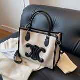 Оригинальный шоппер, ретро школьный рюкзак, вместительная и большая сумка на одно плечо для отдыха, простой и элегантный дизайн