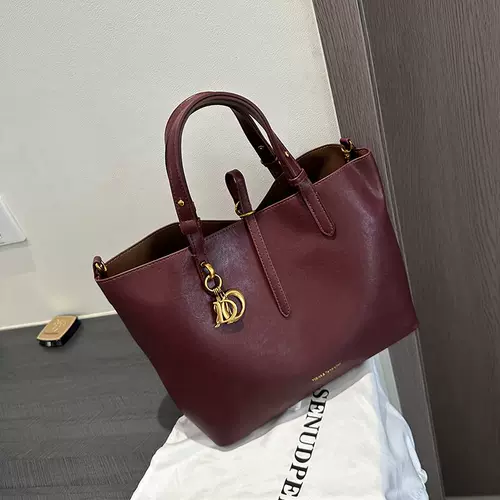 Сумка через плечо, вместительная и большая сумка на одно плечо, из натуральной кожи, премиум класс