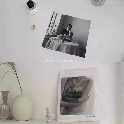 ins Wind big card sense card six sets of wall card wild placement decoration Photo Background Paper