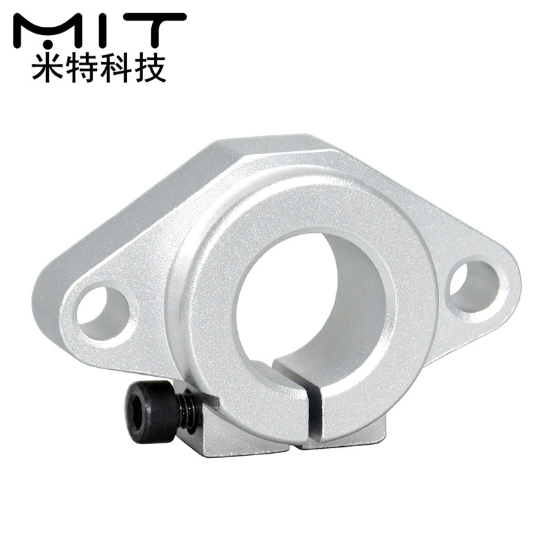 SHF pointing shaft support horizontal open flange type 3D printer fixed light bearing bracket accessories