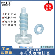 MITZS MITBS knurled head Spring plunger threaded knob plunger stroke positioning indexing Bolt quick pull pin