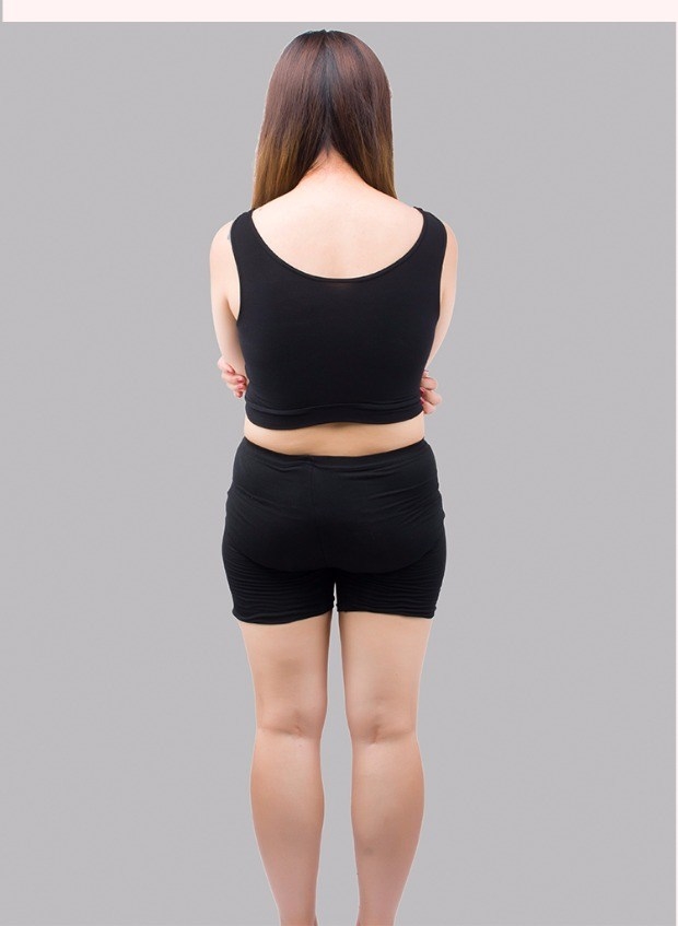 Thiếu niên cotton mỏng phần mỡ mm cộng với phân bón XL áo vest nhỏ chất béo nữ sinh trung học đồ lót quần lót ren