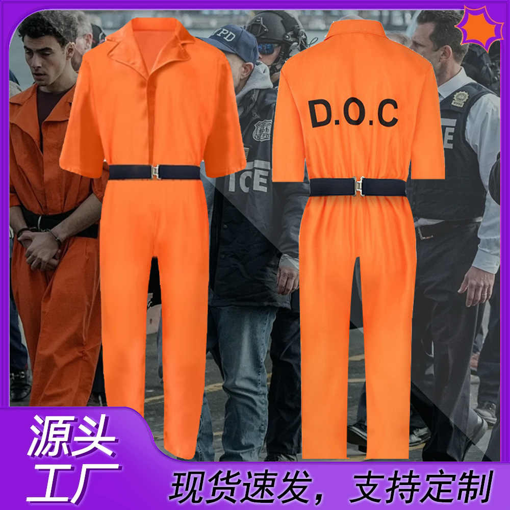 监狱囚犯制服