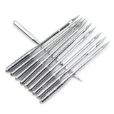 Швейная машина Point № 14, предоставленная старой одеждой для одежды Игла Электрическая промышленная плоская иголка Anti -Jump № 16 № 18