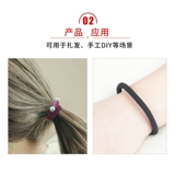 Эластичная резинка для волос ручной работы, на резинке, в корейском стиле, «сделай сам»