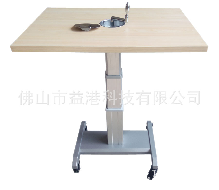 S - 310 Manual Lift Table Hand Shake Lift Table Office Computer Table Children Lift Learning Table