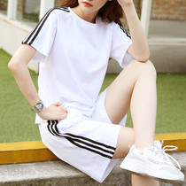 361 sportswear suit womens summer short-sleeved shorts pure cotton casual two-piece Jordano T-shirt loose sweater thin
